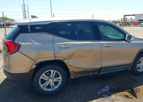 2018 GMC Terrain Sle from USA, damaged, VIN 3GKALMEV2JL354246